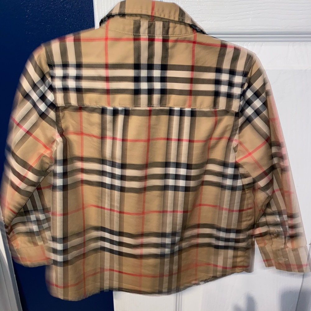 Toddler Burberry button down - Picture 2 of 6
